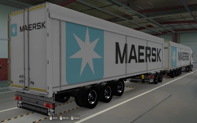 SKIN KRAKER WALKINGFLOOR MAERSK WHITE 1.43