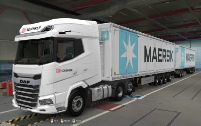 SKIN KRAKER WALKINGFLOOR MAERSK WHITE 1.43