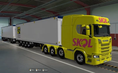 SKIN SCANIA S 2016 8X4 SKOL 1.43