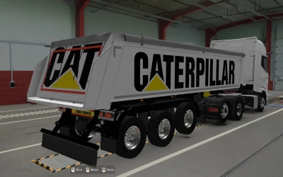 SKIN SCS DUMPER CATERPILLAR v1.0 1.43