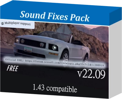ATS Sound Fixes Pack v22.09