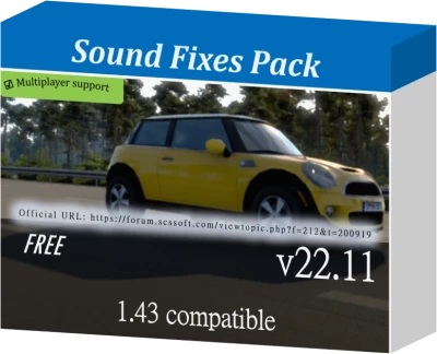 ATS Sound Fixes Pack v22.11