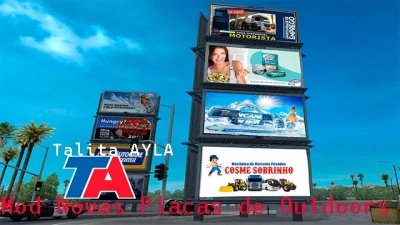 [ATS] Various Brazilian Adboards 1.44