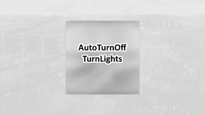 Auto turn off turn lights v2.0