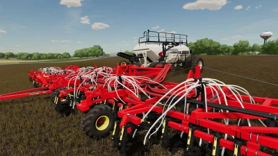 Bourgault 3420-100 Paralink Hoe Drill + 71300 Air Cart v1.0.0.1