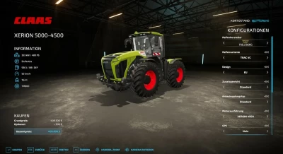 CLAAS Xerion 5000 VC 2.0 v1.0.0.4