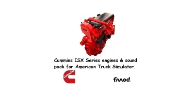 Cummins ISX engines & sounds pack v 1.6 1.39-1.44