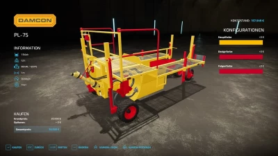 Damcon PL-75 tree transplanter v1.0.0.0