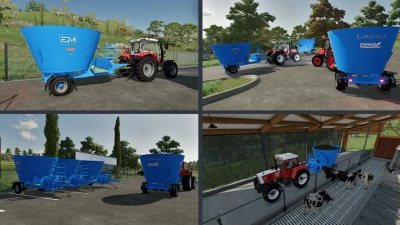 EuroMilk Forage Wagons Pack v1.0.0.0