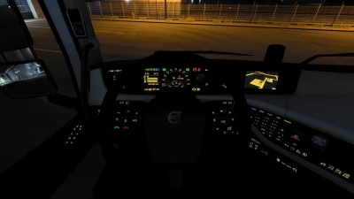 Gold Dashboard for Volvo FH v1.0