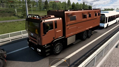 GTA V Truck & Bus Traffic Pack 2.0 ETS2 v1.43