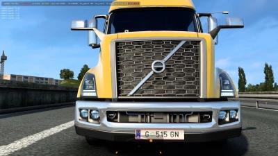 Highly detailed Volvo VNL 2018 in Traffic  ETS2 1.43