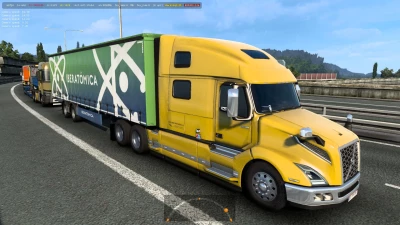 Highly detailed Volvo VNL 2018 in Traffic  ETS2 1.43