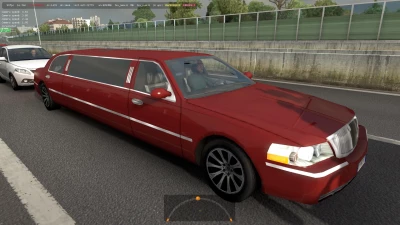 Lincoln Limousine in Traffic v2.0