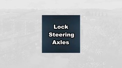 Lock steering axle v2.0