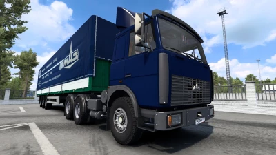 MAZ 6422 (1981) ETS2 + Trailer 1.43