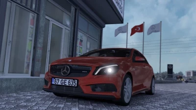 Mercedes Benz A45 + Interior v2.0 1.44.x