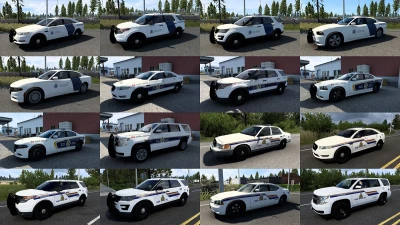Municipal Police Traffic Pack - ProMods Canada Addon v2.0 - 1.43