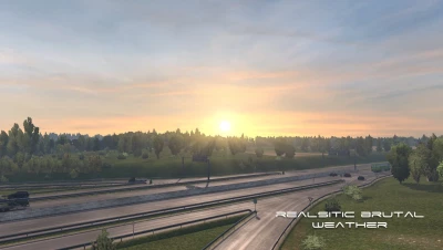 Realistic Brutal Graphics And Weather ETS2 V7.7