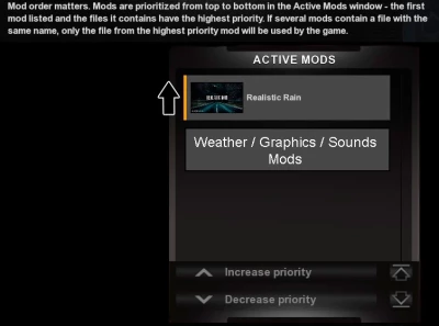 Realistic Rain Mod v4.1.4 by Darkcaptain 1.44.x