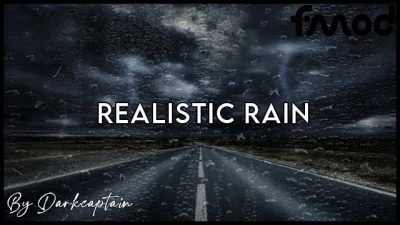 Realistic Rain Mod v4.1.4 by Darkcaptain 1.44.x