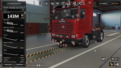 Scania 143M TUNING Pack 1.43