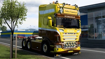 Scania RJL Anders Lauritzen Ex Morten Skov Skin 1.43