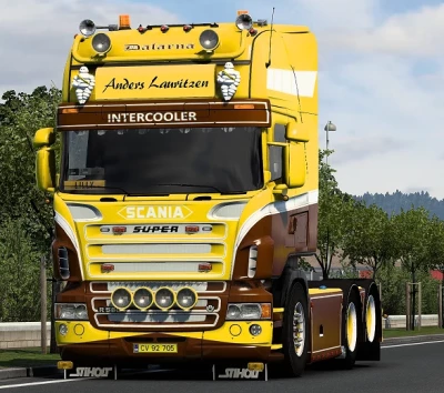 Scania RJL Anders Lauritzen Ex Morten Skov Skin 1.43