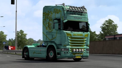 Scania RJL SEB Transports Skin 1.43