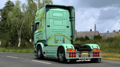 Scania RJL SEB Transports Skin 1.43