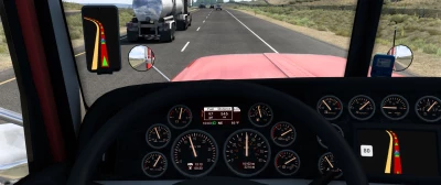 SCS Peterbilt 389 Custom Dashboard 1.43