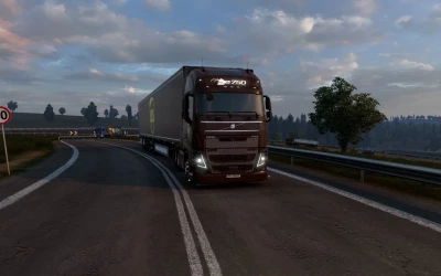 SKIN VOLVO FH 2012 GLOBETROTTER XL UPS 1.0 1.43