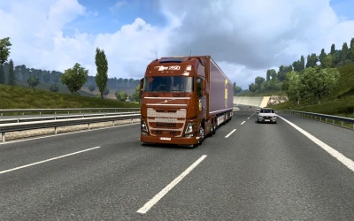 SKIN VOLVO FH 2012 GLOBETROTTER XL UPS 1.0 1.43