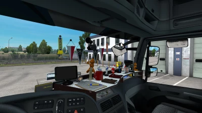 Table & wind-shield set for Actros MP3 v26.04 1.44