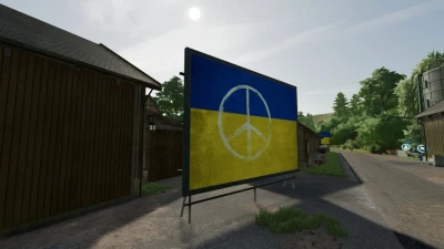 Ukrainian flag Billboard v1.0.0.0