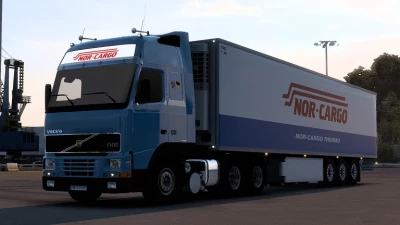 Volvo FH12 1 gen LIGHTBOX & STICKER 1.43