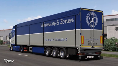 Volvo FH16 2012 Vekemans Skin Pack v1.0