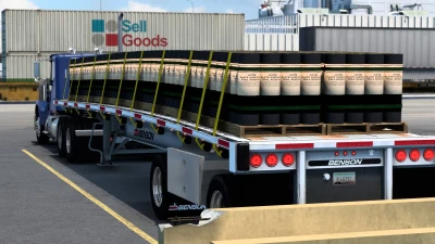 Benson Flatbed trailer 1.44