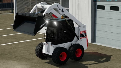 Bobcat 863 Turbo With Bobcat Shovel v1.0.0.0