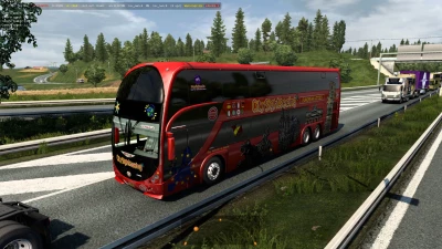 Buses of Travel Agencies in Traffic v3.0 ETS2 1.43.x - 1.44.x