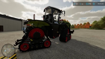 Claas Xerion 4500/5000 Trac Ts Pendelachse PRECISION FARMING v1.2.0.0