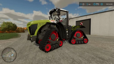 Claas Xerion 4500/5000 Trac Ts Pendelachse PRECISION FARMING v1.2.0.0