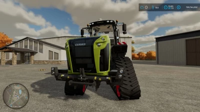 Claas Xerion 4500/5000 Trac Ts Pendelachse PRECISION FARMING v1.2.0.0