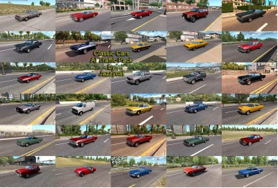 Classic Cars AI Traffic Pack by Jazzycat v7.0.1