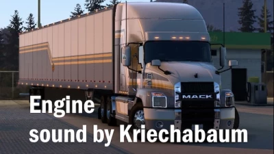 Engine sound for Mack Anthem v1.0