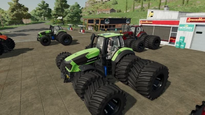 FS22 Eagle355th Deutz Fahr 9290 Tractor v1.0.0.0