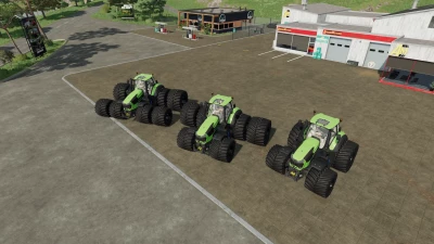 FS22 Eagle355th Deutz Fahr 9290 Tractor v1.0.0.0