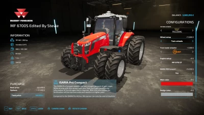 FS22 Precision Farming Updated Tractors Pack 2 By Stevie