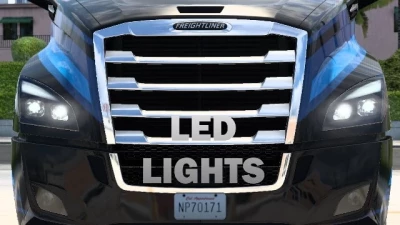 LED headlight for Freightliner Cascadia 2019 v1.0