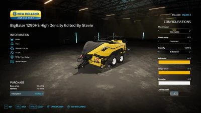 New Holland 1290HD By Stevie v1.0.0.0